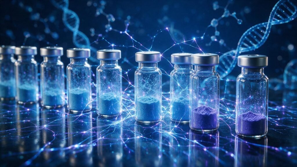Peptides in Weight-Loss and Fat-Metabolism Research: A Guide — Amino Lab research article illustration
